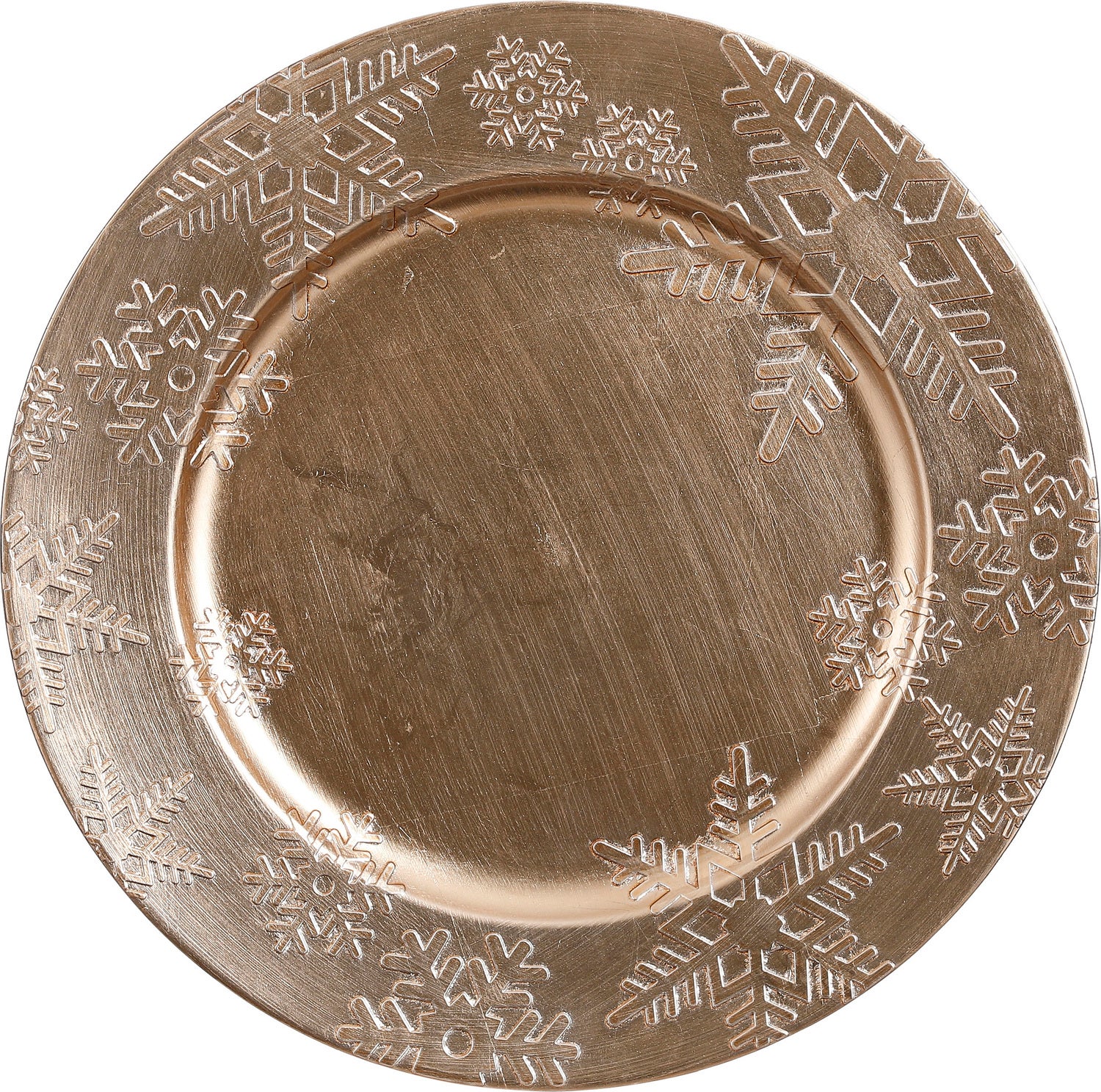 House of Seasons decoratiebord Ezra goud D 33 H 2 cm