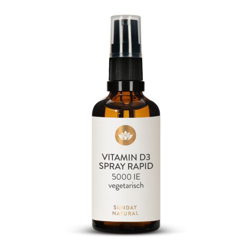 Sunday Natural Products  Vitamin D3 Rapid Spray 5.000IEHochdosiert