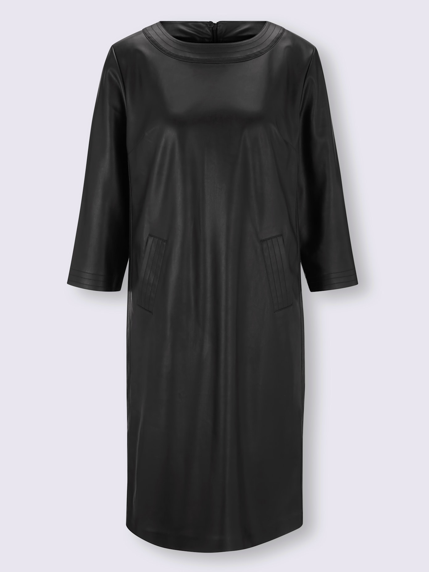 Robe en imitation cuir imitation cuir souple