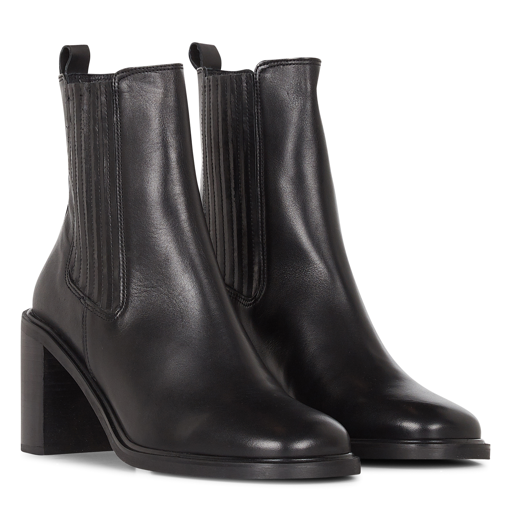 BOTTINES 725 - Bottines en cuir | Noir
