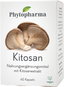 Phytopharma Kitosan Kapseln, 60 Stück
