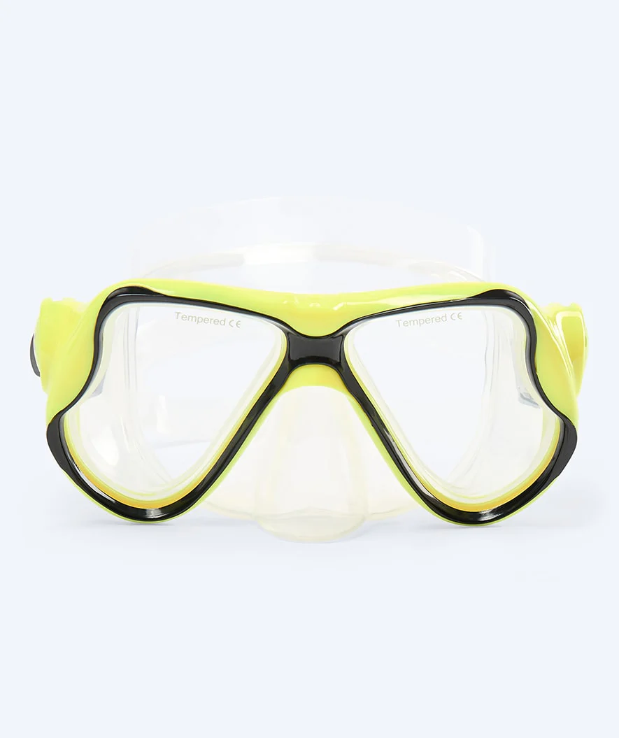 Watery snorkelsæt til voksne - Pike/Hudson - Gul