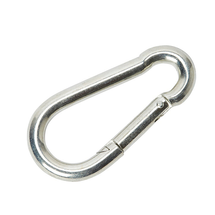 Porte-mousqueton type pompier Diall 6 cm