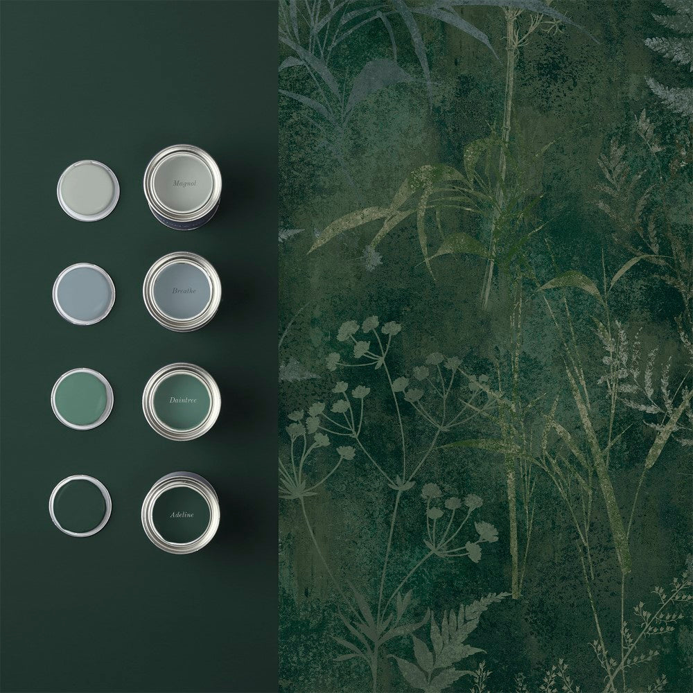 Graham & Brown - Vliesbehang - Restore Emerald - 10mx52 cm