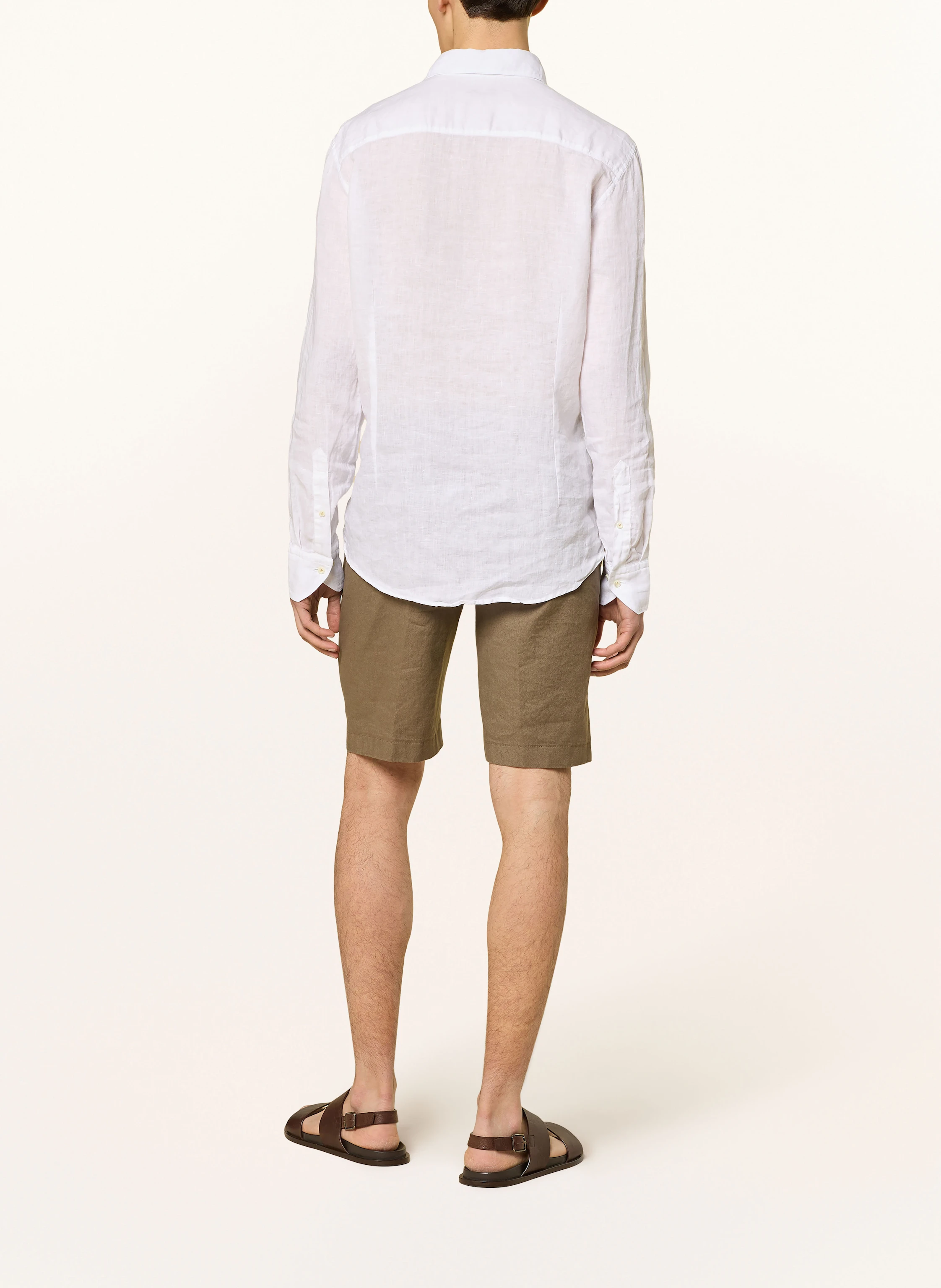 Stenströms Leinenhemd Slim Fit