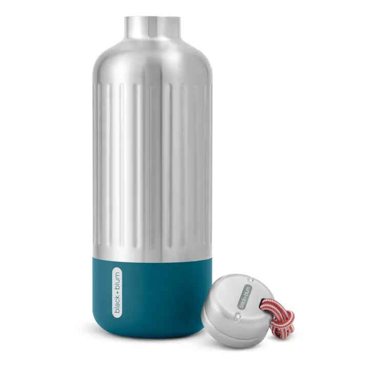 Black + Blum Gourde en inox L | Bleu