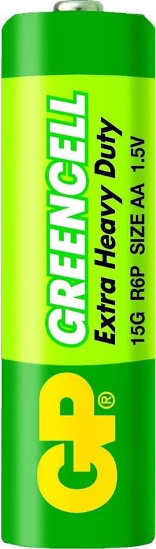 GP Batteries - GP15G R6 - AA Batterijen - Zwart - 4 Stuks