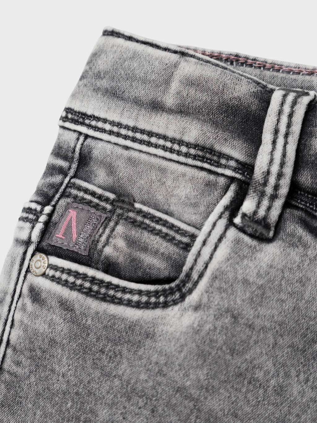 NAME IT skinny jeans NMFPOLLY light grey denim