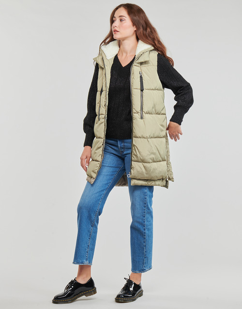 Only - ONLNEWNORA PUFFER WAISTCOAT CC OTW - Beige