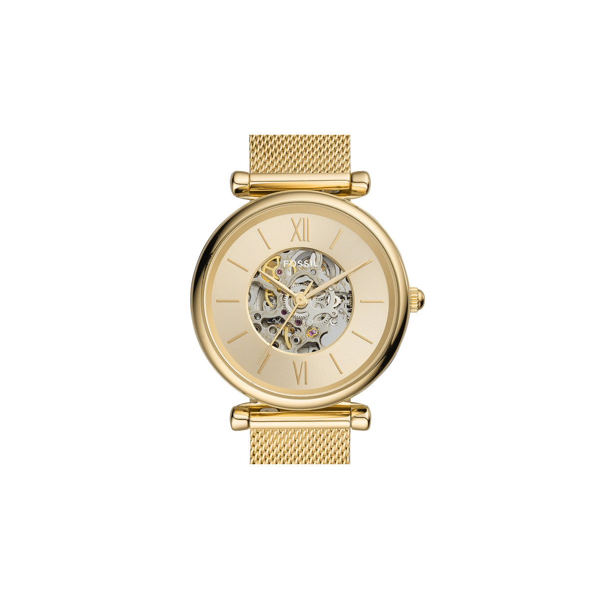 Montre FOSSIL Carlie femme bracelet acier doré