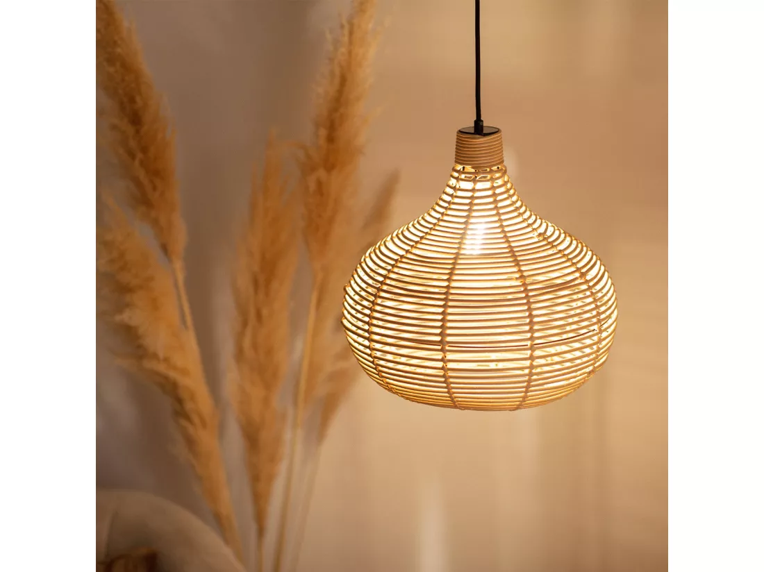 Suspension Bambou Yantai Naturel