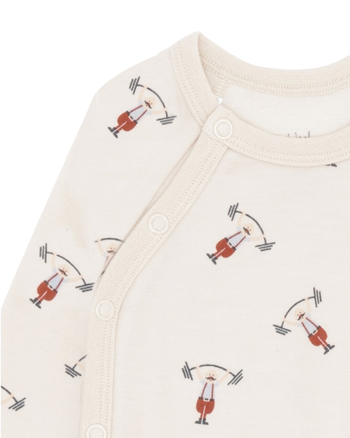 Omslagsbody Baby – Ull/Bambusviskose | Baloo Wrap Strong Man