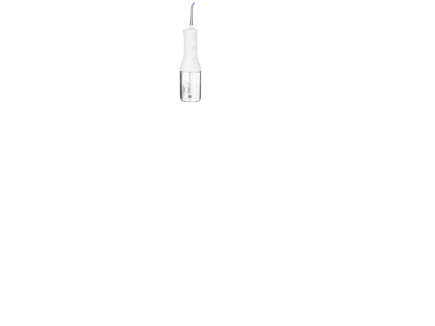 Philips Sonicare Power Flosser 3000 HX3826 - Mundskylning - trådløs - hvid