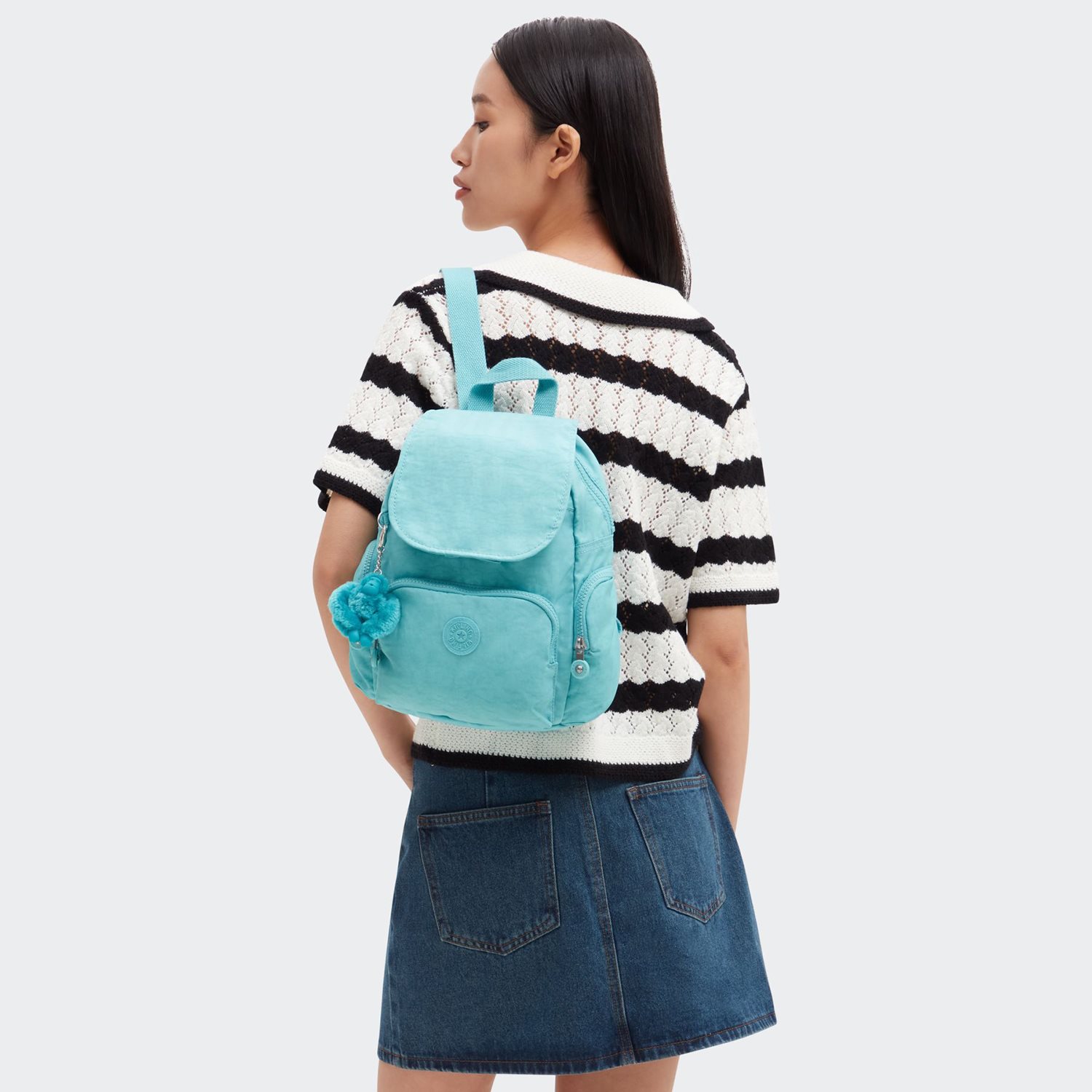 Kipling City Zip Mini dancing bouquet