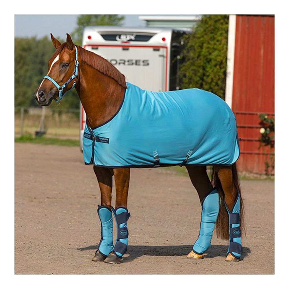 Horseware AMIGO - Couverture séchante delphiniu