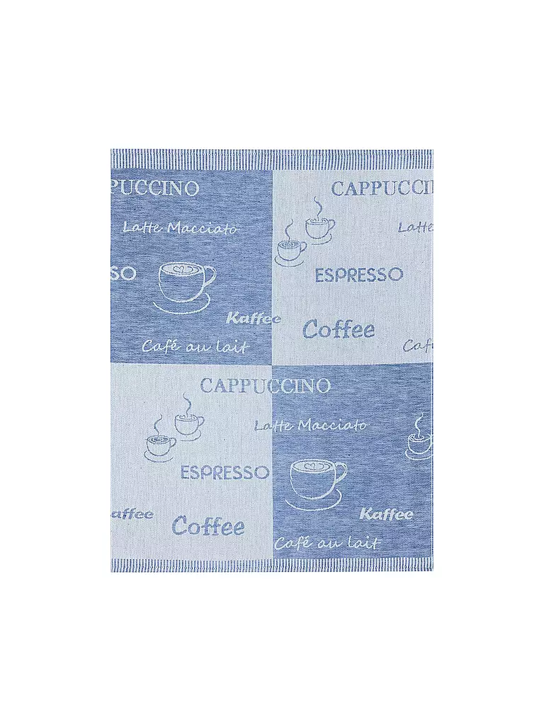 KRACHT Halbleinen Jacquardtuch 3er Pkg Coffee bunt