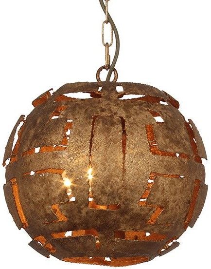 Hanglamp brons Pablo  | Leclercq & Bouwman⌀30  x H24 cm