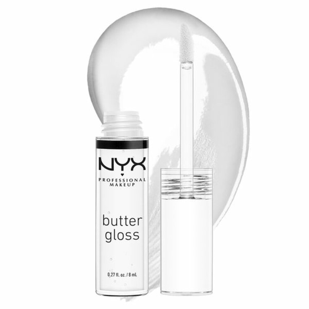 NYX Butter Gloss Lipgloss Clear8 ml