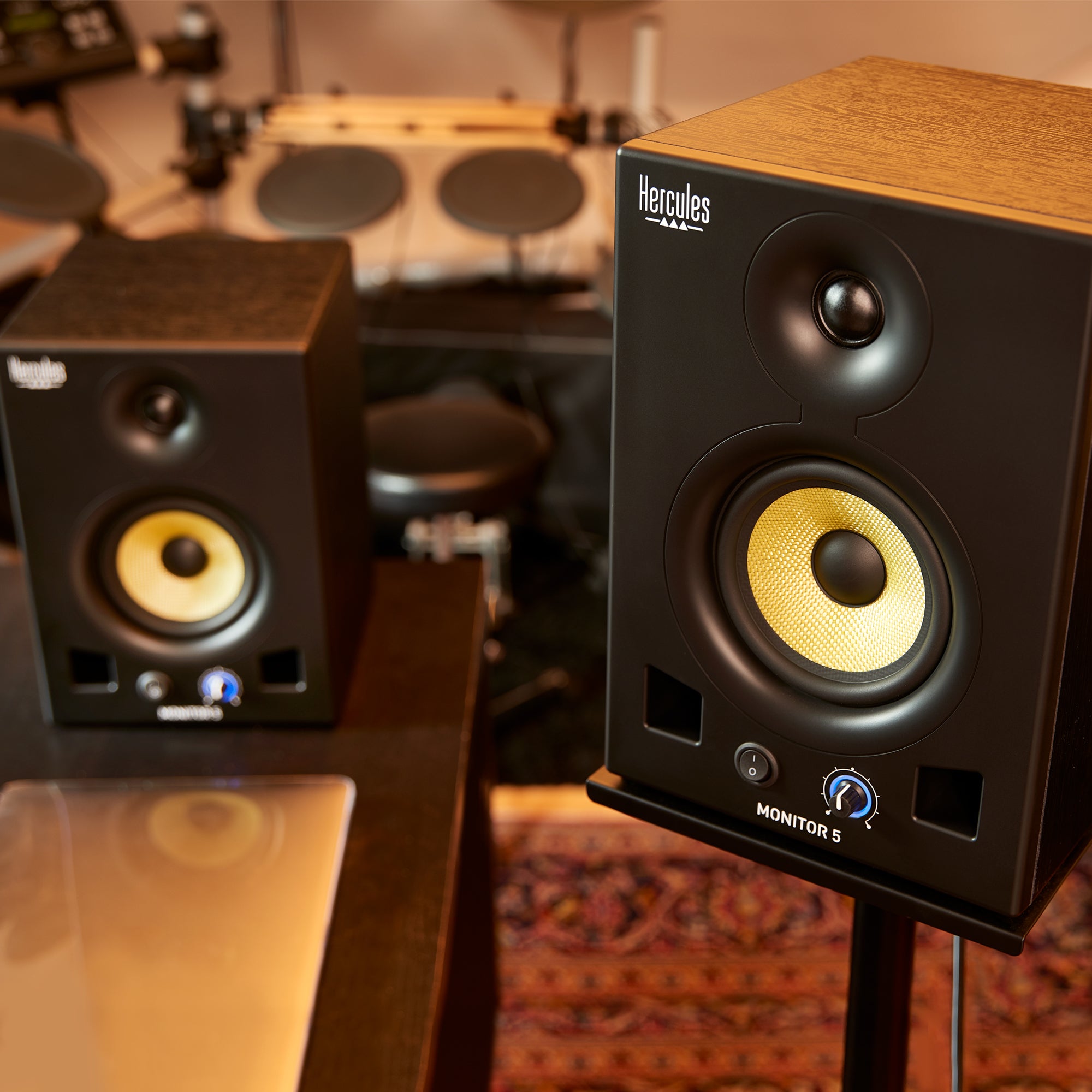 Hercules Monitor 5 studio-monitorset