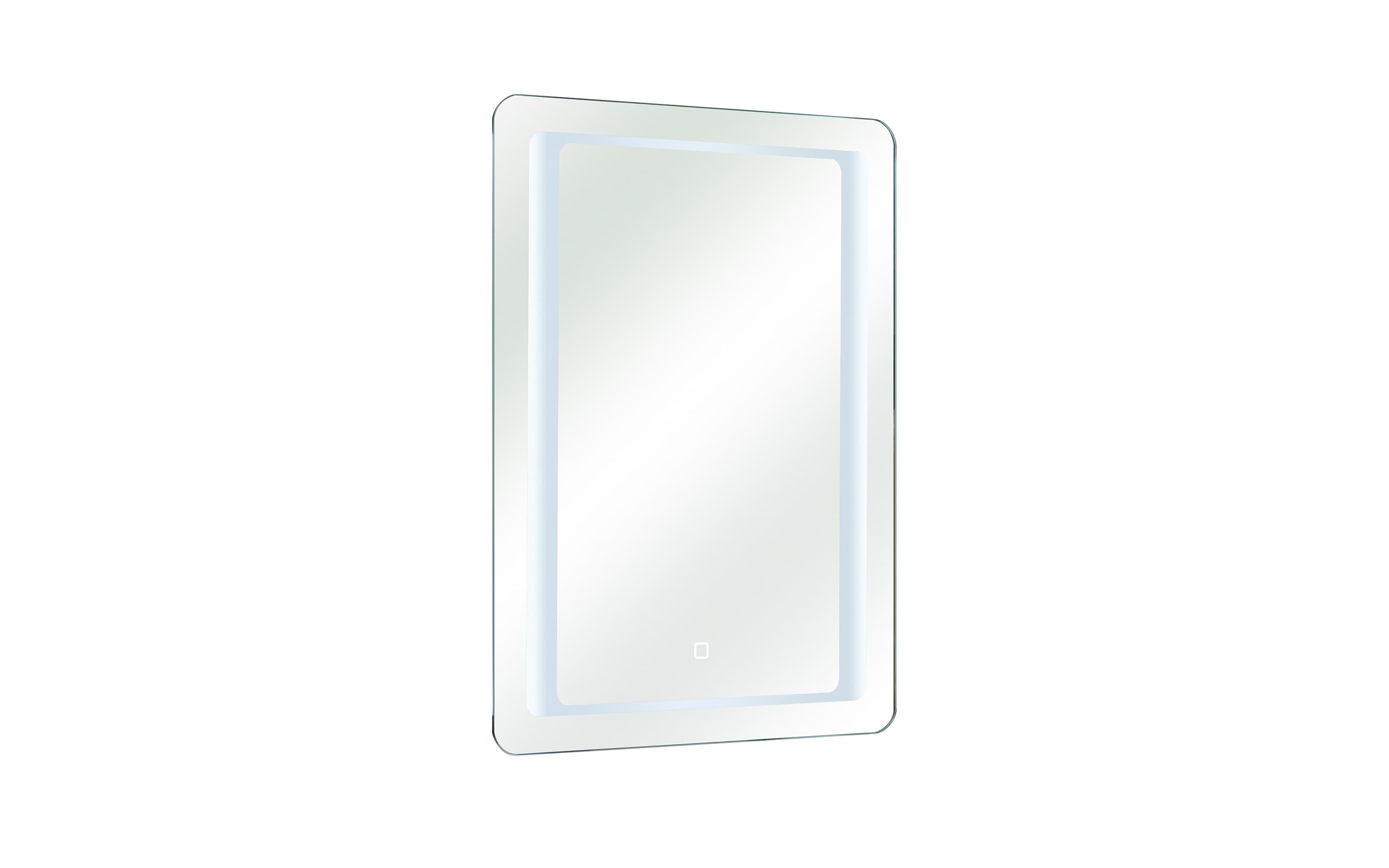 LED-Spiegel 21, Aluminium, 50 x 70 cm