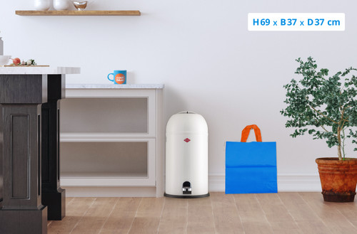 Wesco Kickmaster 33 Liter Wit