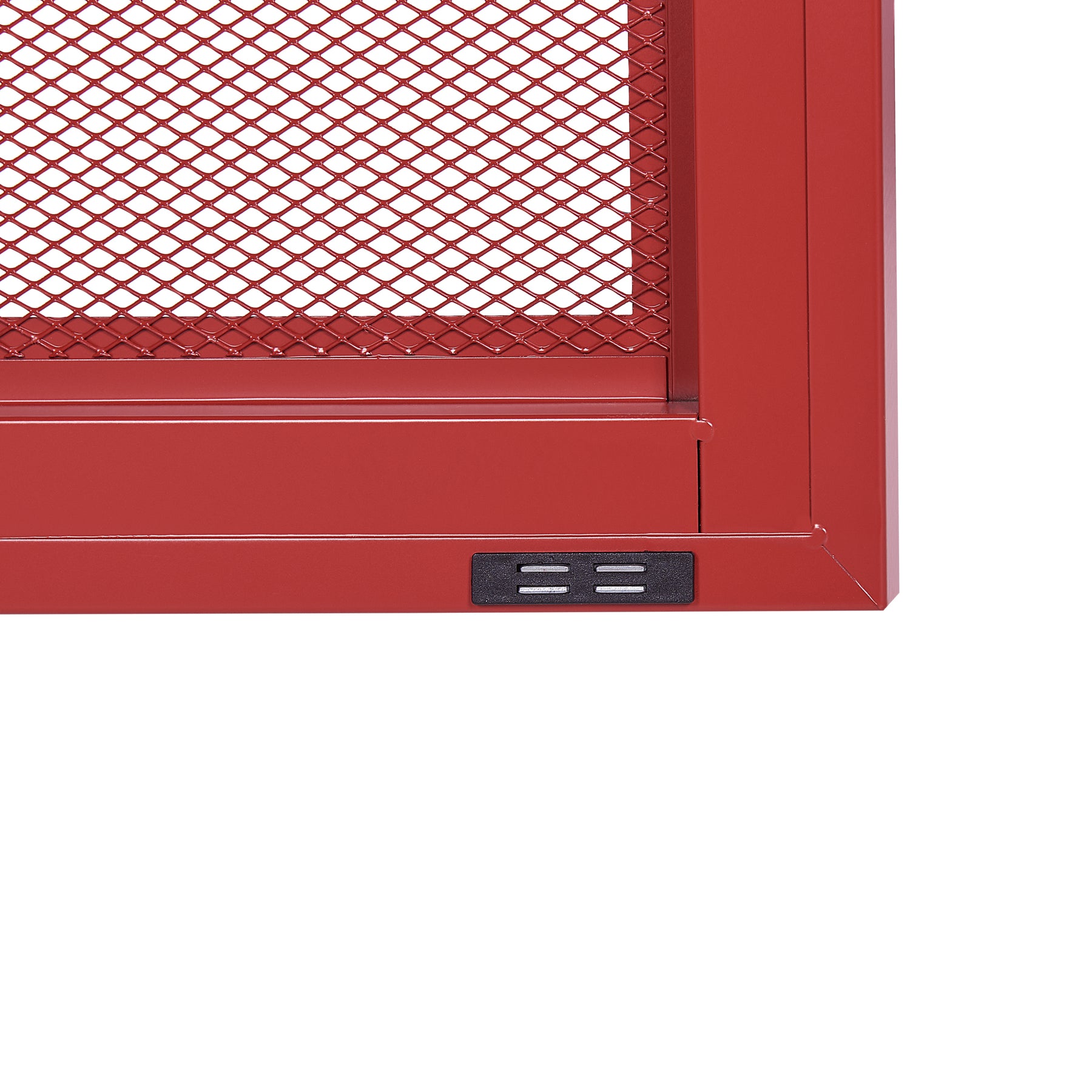 Beliani - WAKATIPU  - Sideboard - Rood - Staal