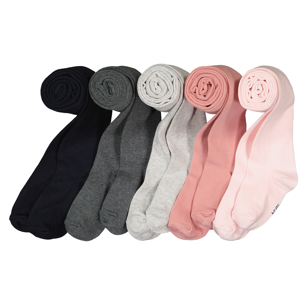 COLEÇÃO LA REDOUTE<br>Conjunto de 5 meias-calças