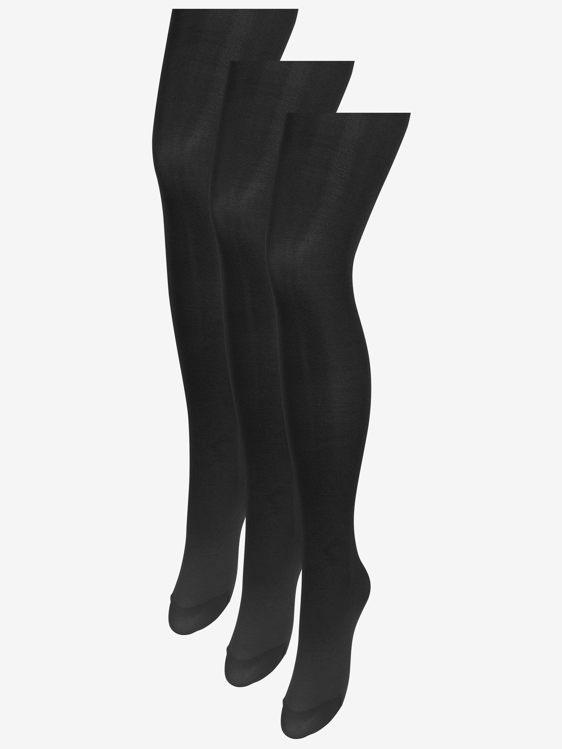 Zwart - 60 denier ondoorschijnende panty