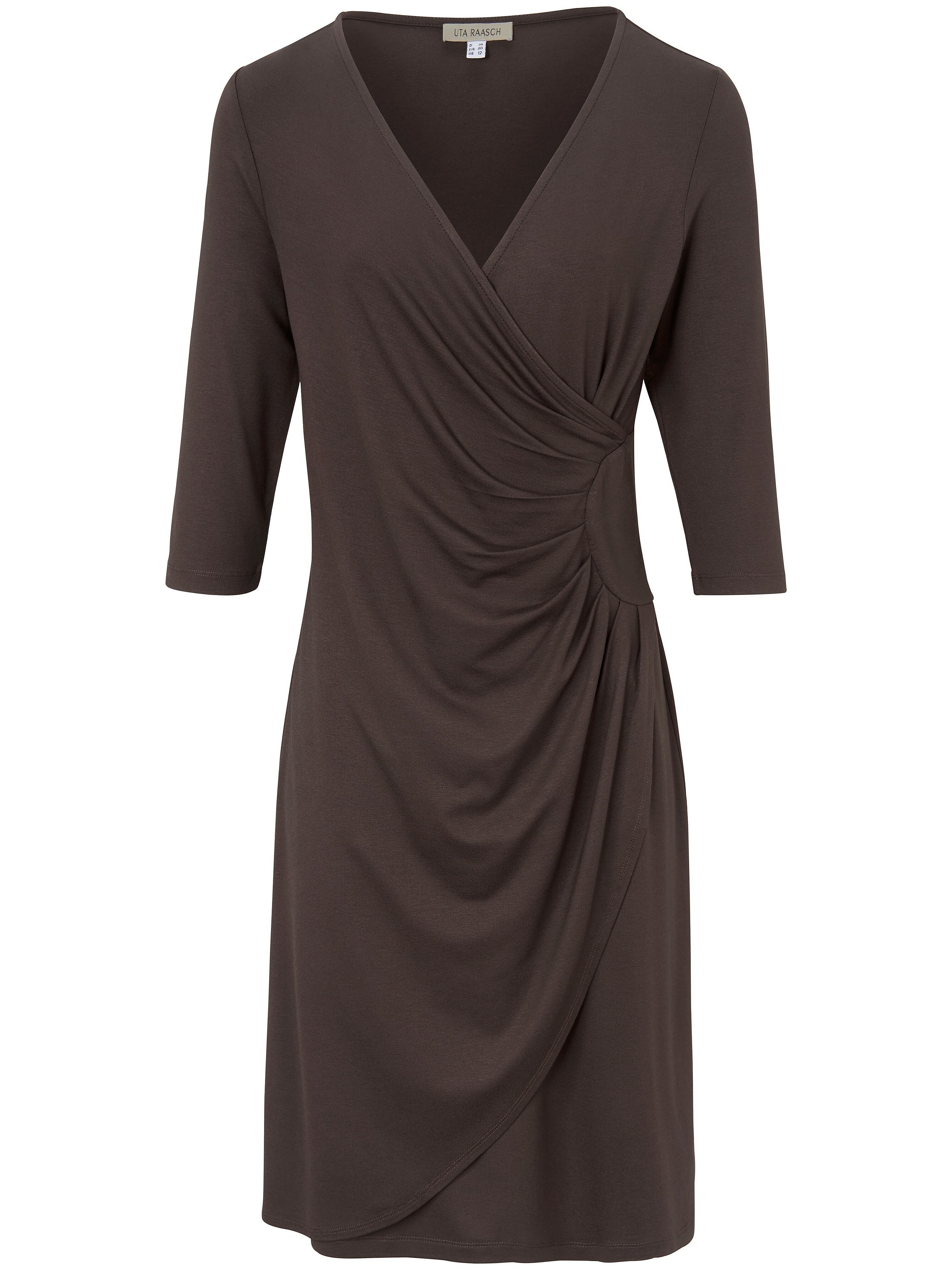 Jersey-Kleid mit 3/4-Arm