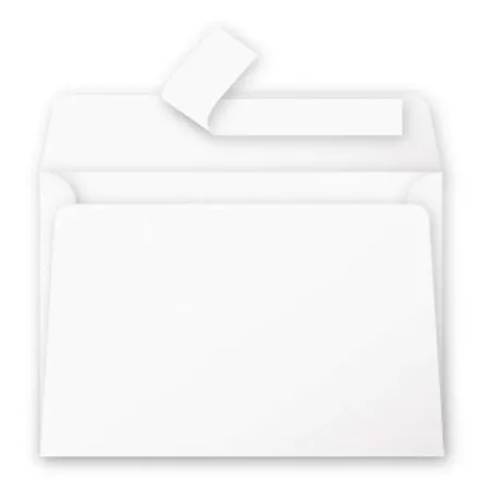 Clairefontaine Umschläge Pollen, C6 114x162mm, 120g , weiß, 20 Stück
