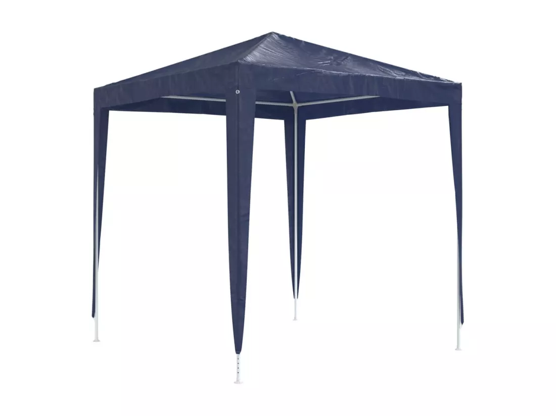 Tente de réception 2x2 m bleu