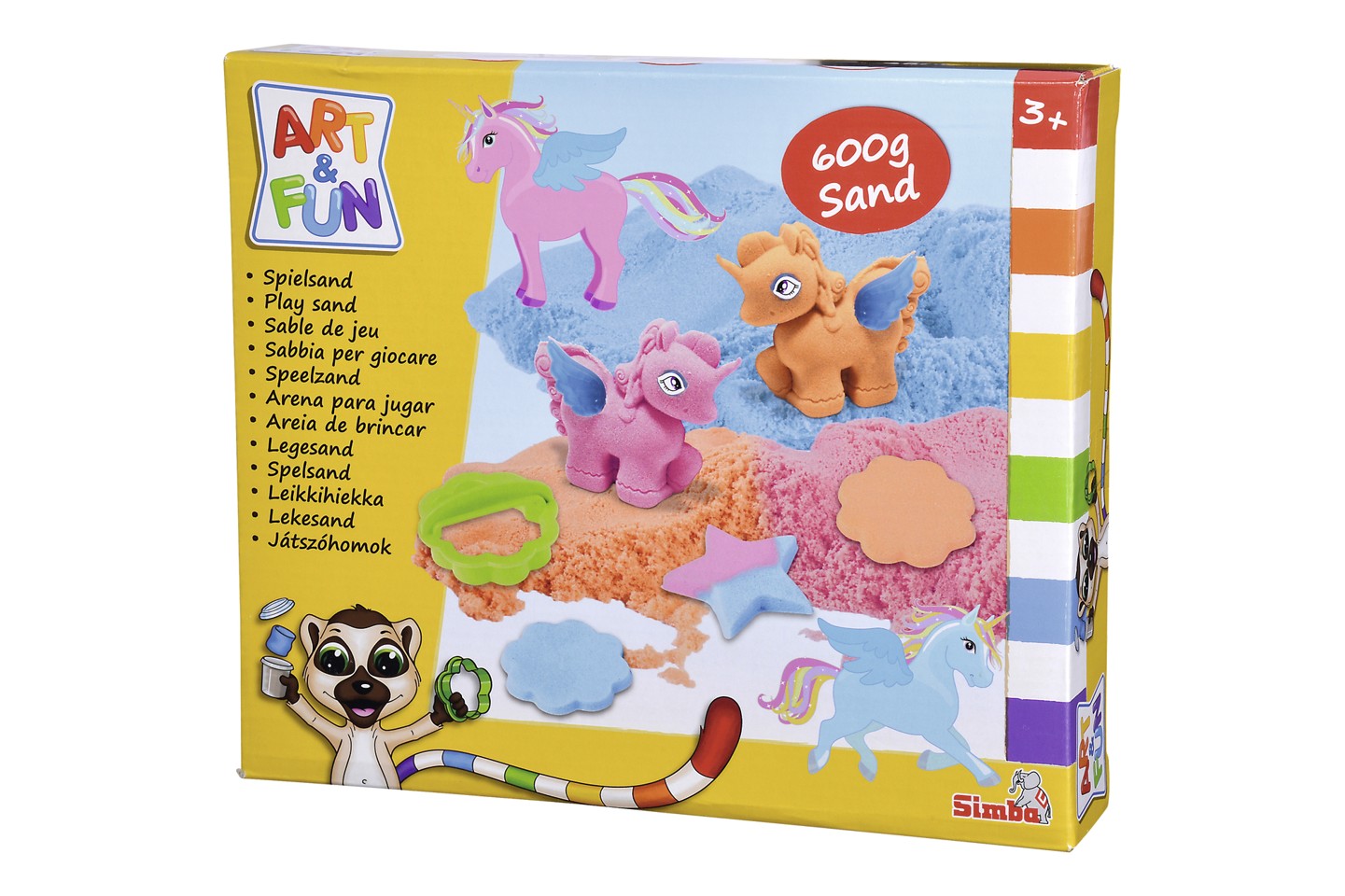 Art & Fun - Krea Sand Enhjørninge sæt