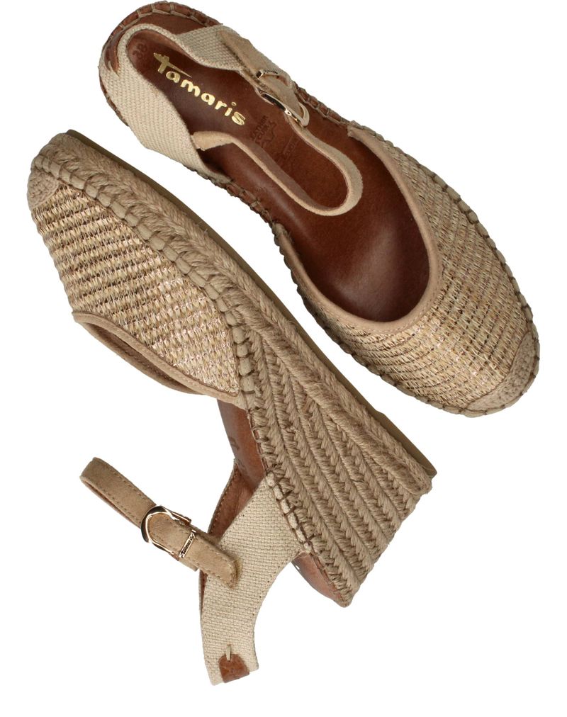 Tamaris Espadrilles Goud Dames
