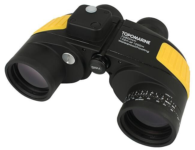 TOPOMARINE - JUMELLES RESCUE COMPAS 7X50 FLOTT