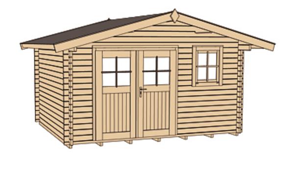 Weka Gartenhaus 111