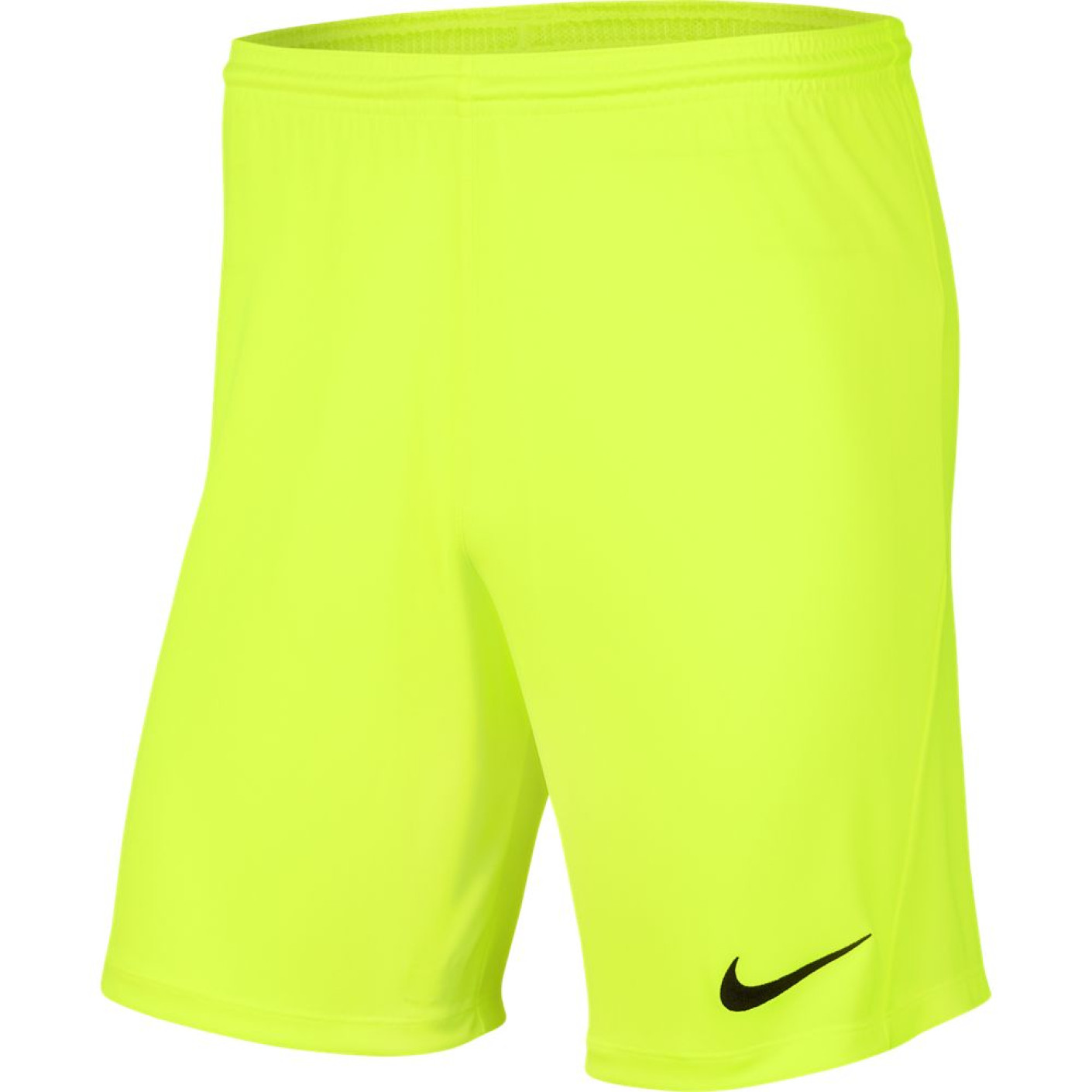 Nike Dry Park III Voetbalbroekje Kids Neongeel Zwart