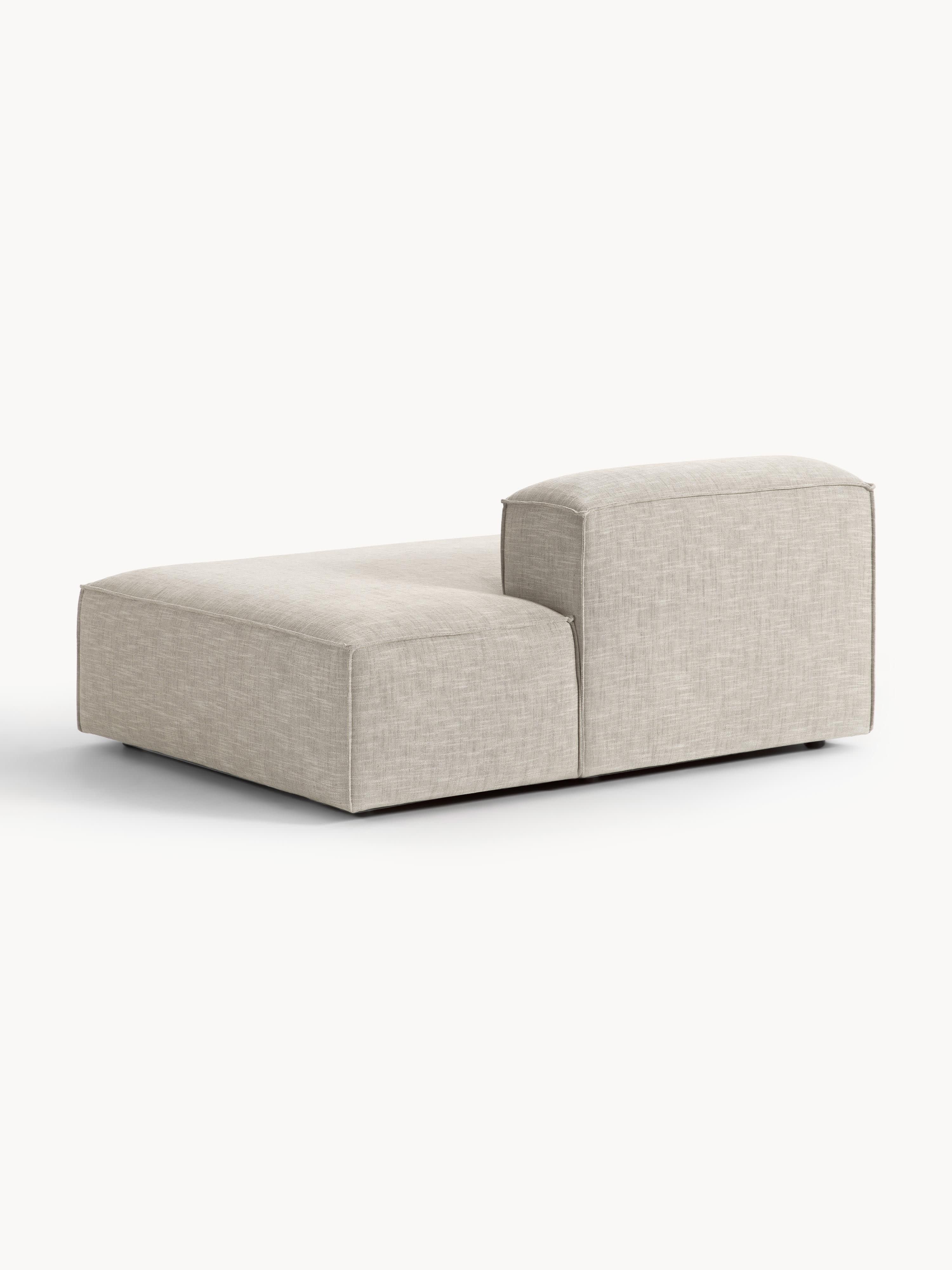 Chaise longue module Lennon van linnenmix