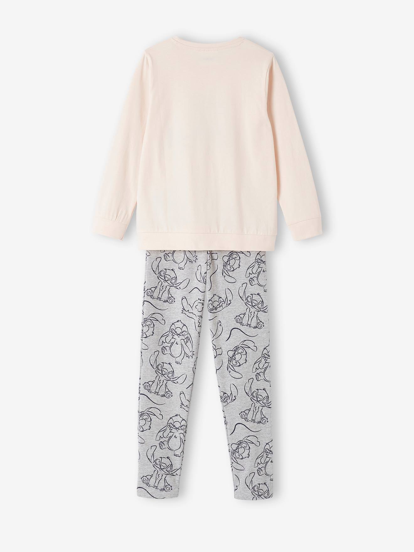 Pijama DS® Stitch para meninas, rosa claro