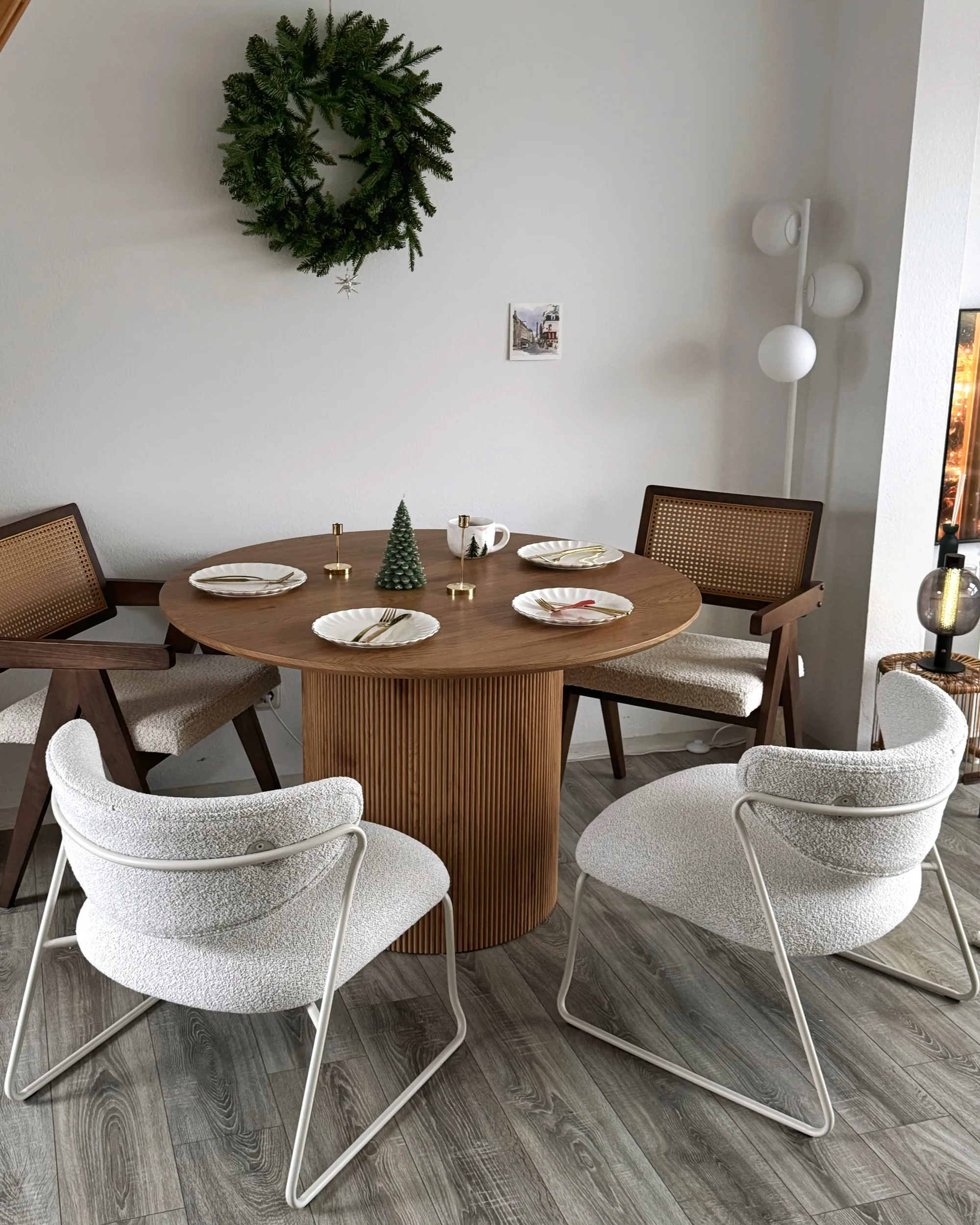 Set van 2 fauteuils KOLSVA Stof Gebroken wit