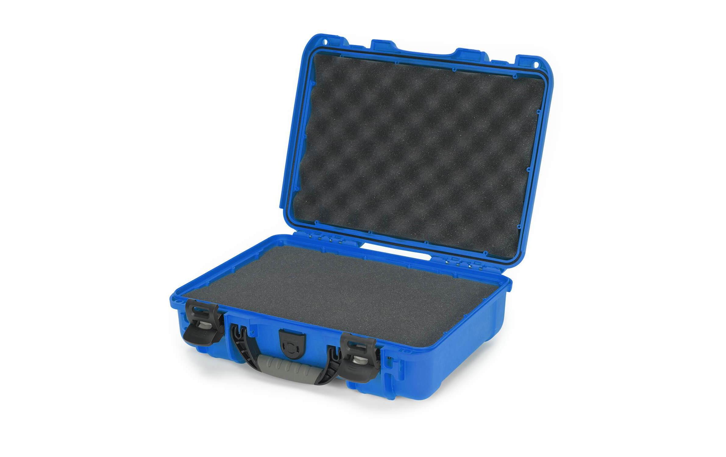 Kunststoffkoffer 910 - mit Schaum Blau<br>Leichter, wasserdichter und robuster Hartschalenkoffer
