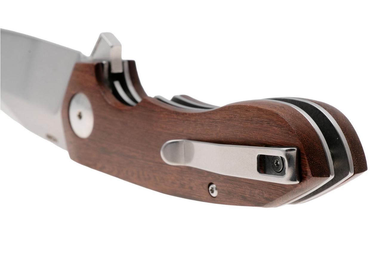 Böker Arbolito Wilki G 01BA3722G Satin 14C28N, Guayacan Wood, zakmes