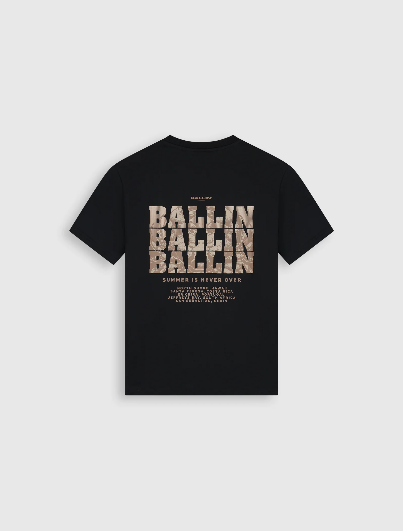 Ballin Amsterdam Summer Is Never Over T-Shirt Kids Zwart
