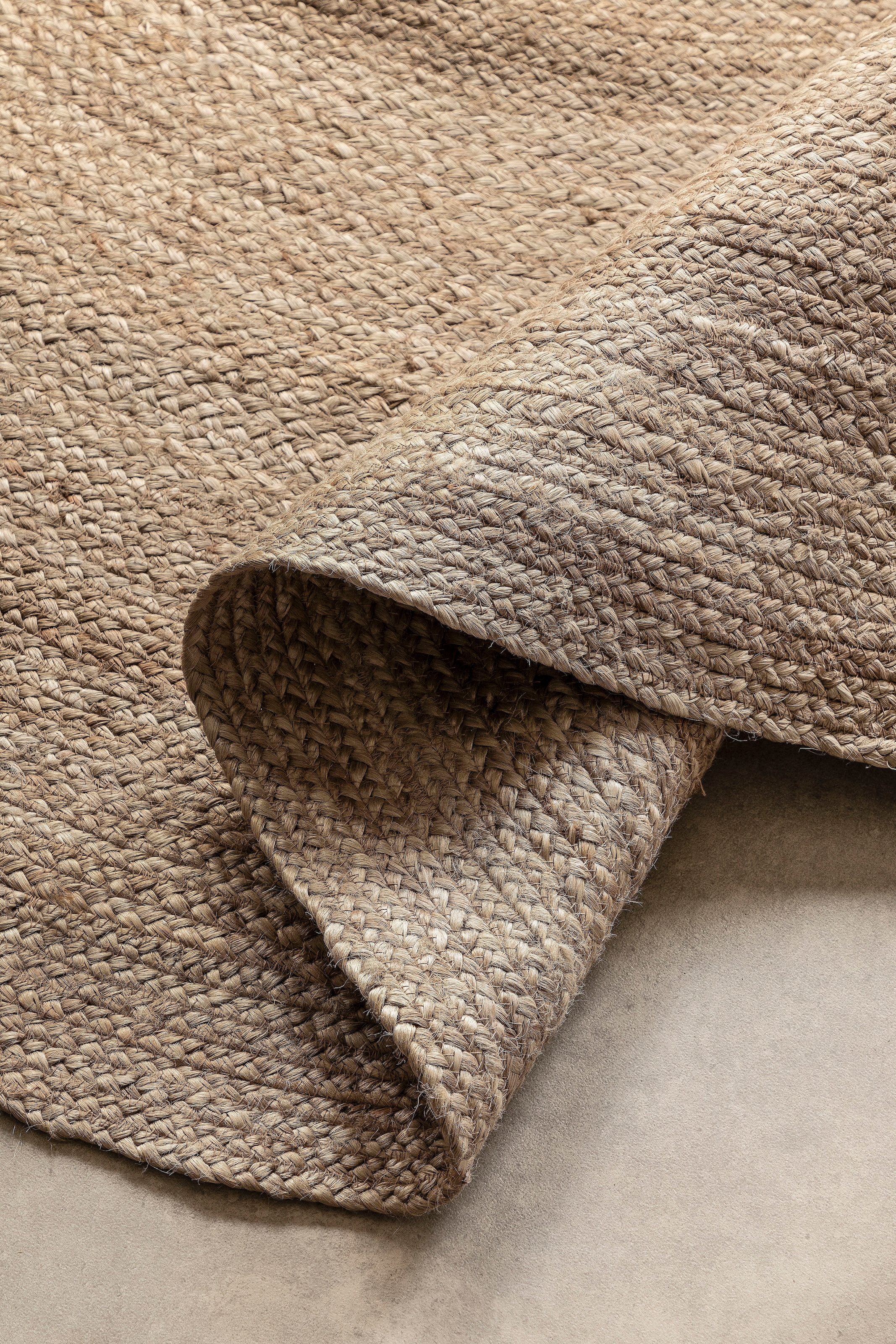 HANSE Home Teppich »Rangpur Juteteppich« rund 10 mm Höhe Handgewebt, 100% Jute , Natur, Wohnzimmer, Flur, Boho, Skandi