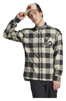 Chemise Adidas Five Ten Flanelle Noir/Beige