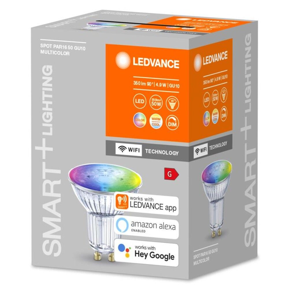 LYSPÆRE LEDVANCE SMART+ WIFI PAR16 50 RGBW 40°
