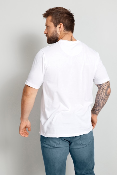 Boston Park T-Shirt, Halbarm, Boston Print, bis 72/74