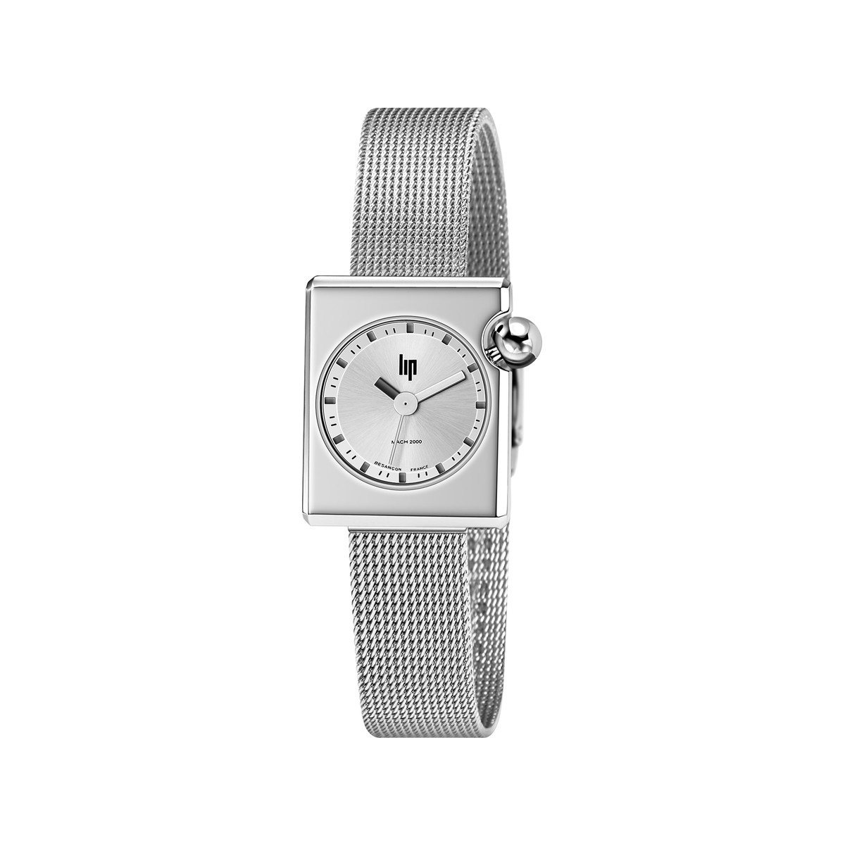 Montre LIP femme acier bracelet métal