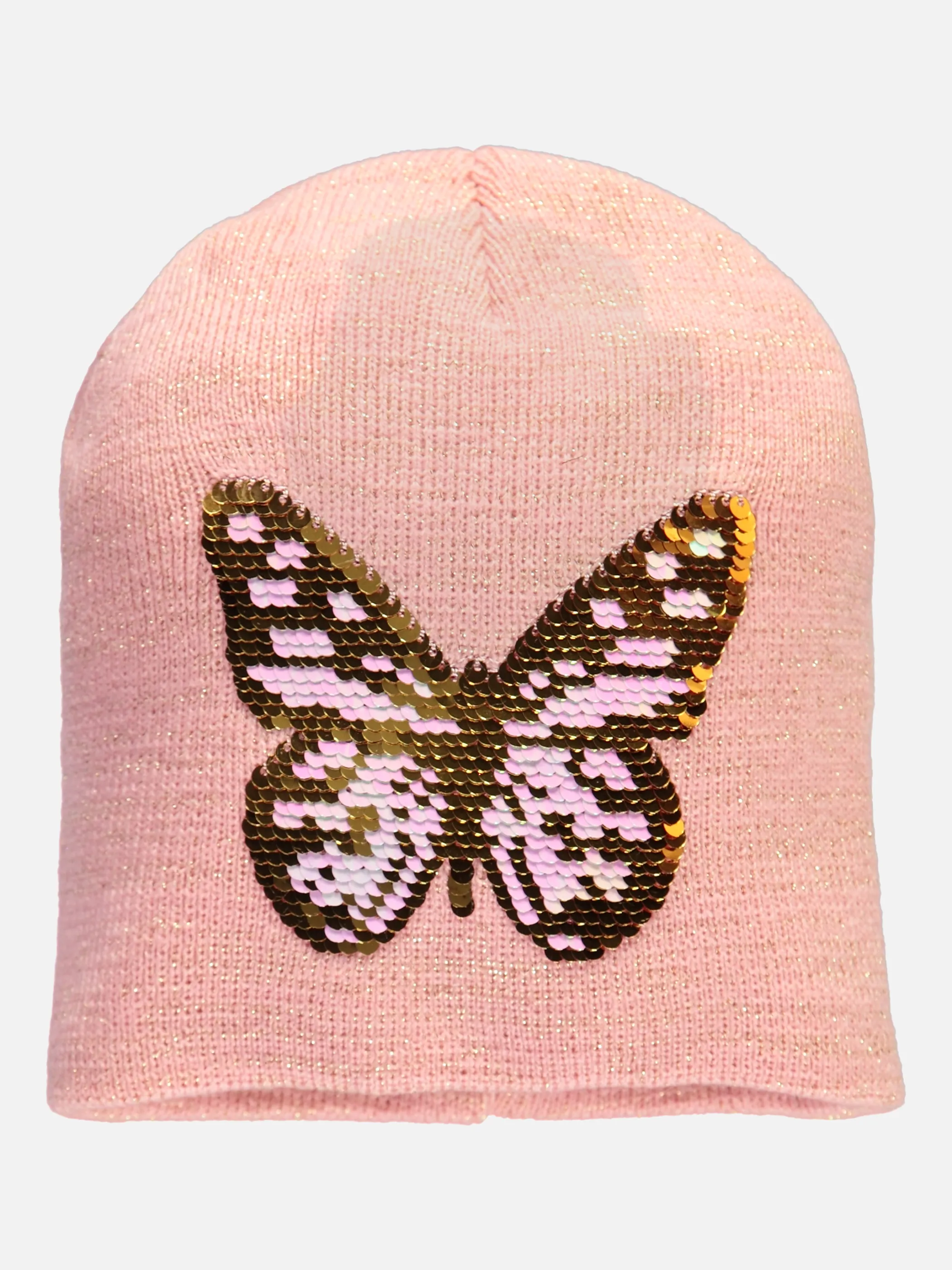 Mädchen Mütze mit Wendepaillettenmotiv