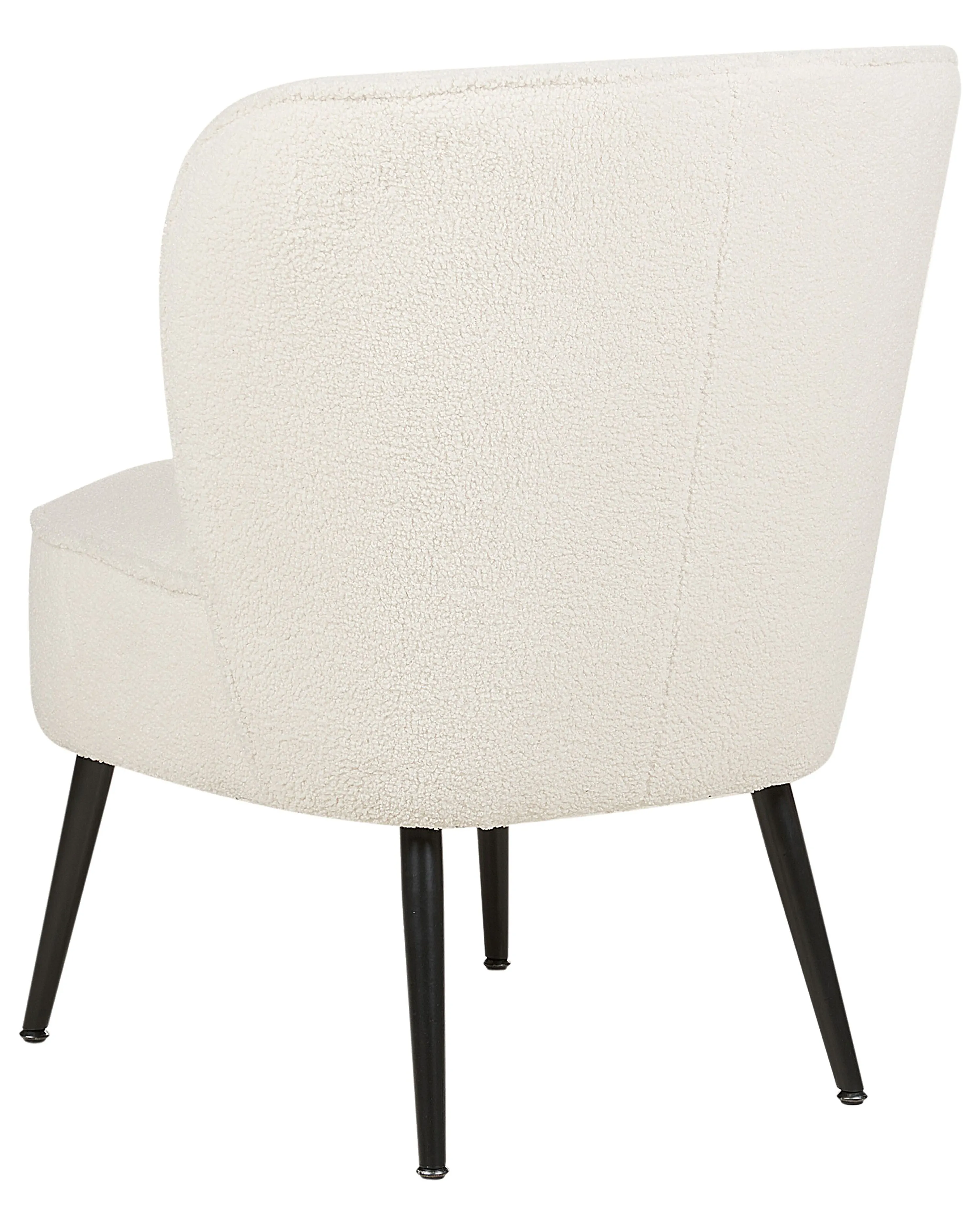Fauteuil VOSS Bouclé Wit
