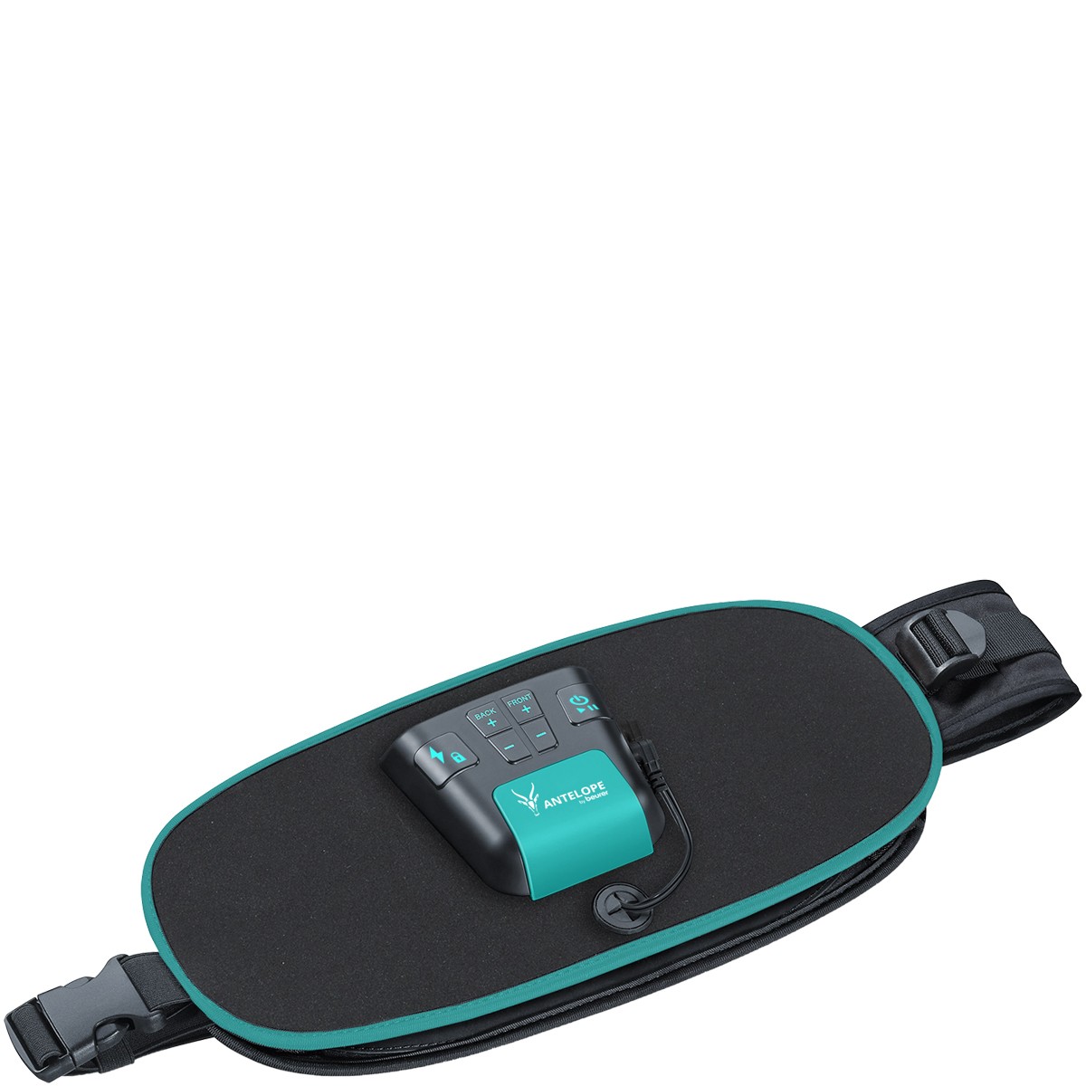 Ceinture de musculation - Corefit II - 4 électrodes - Noire